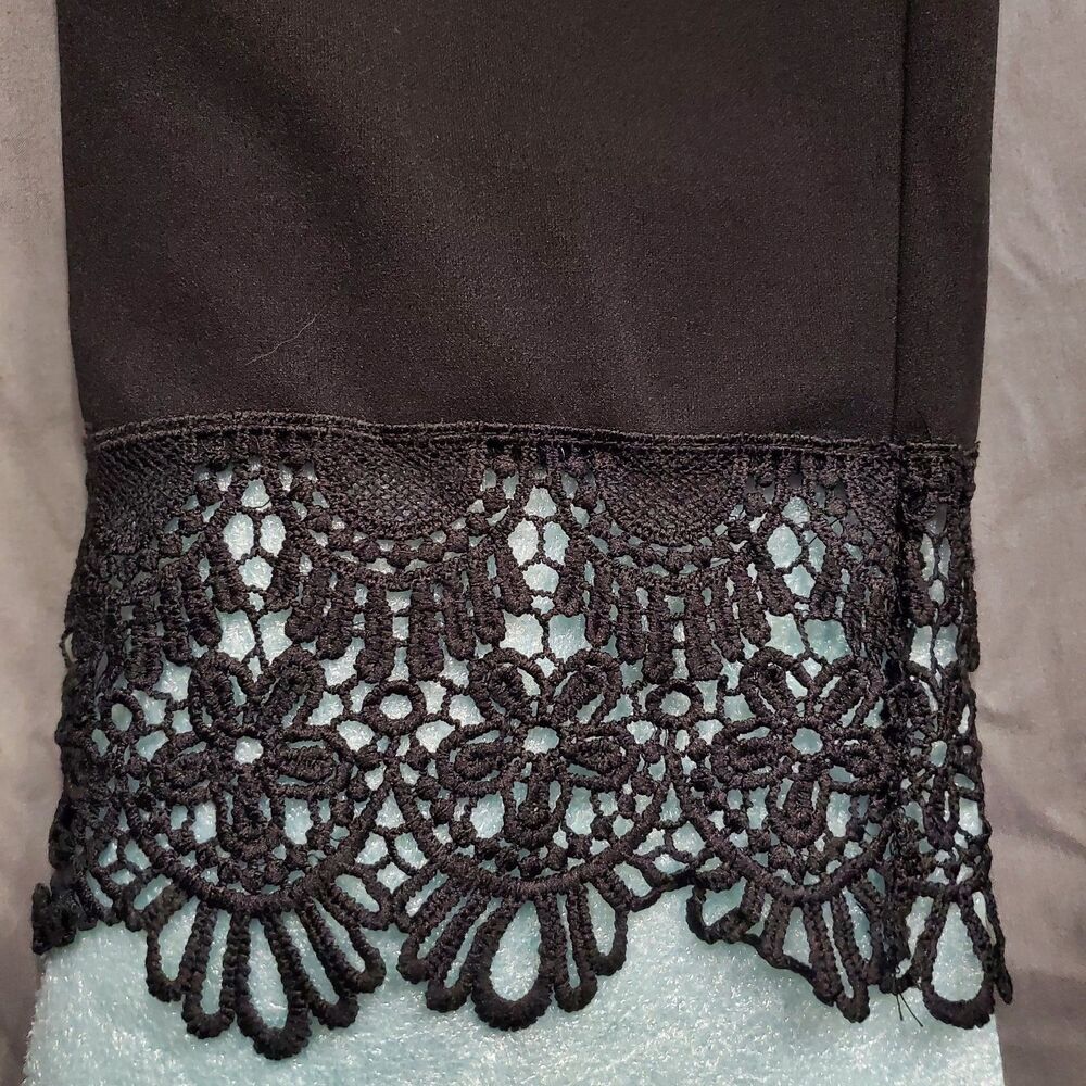 Shein Women's Cropped Legging Black Size 0XL - Picture 2 of 6